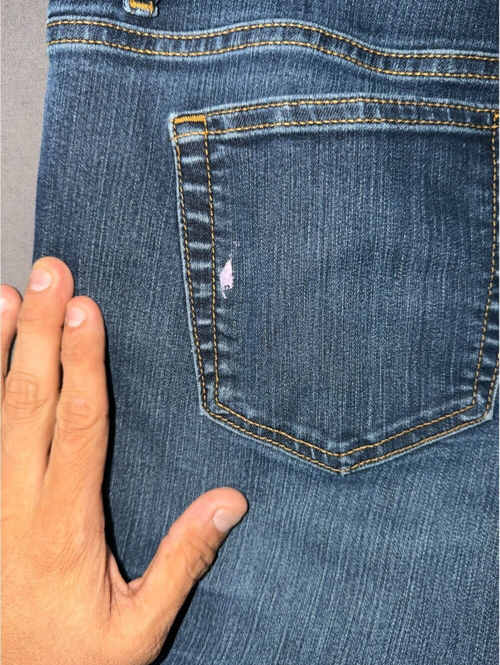Apt 9 Womens Blue Denim Jeans Size 10 Regular Fit - Picture 8 of 8